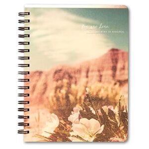 Compendium Spiral Bound Notebook Journal You are Here192 Collage Ruled Pages